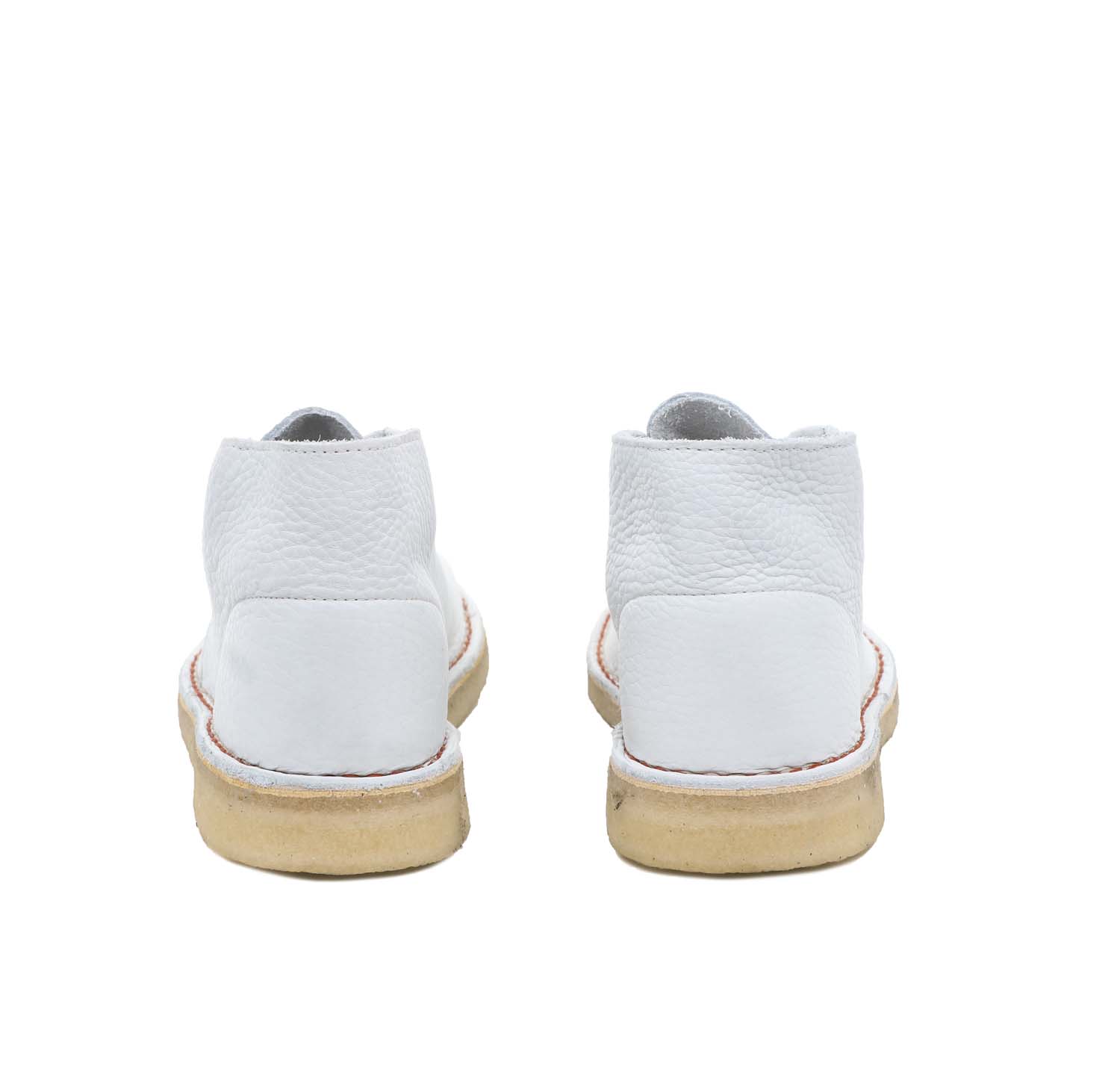 Clarks Desert Boot Pelle Bianca